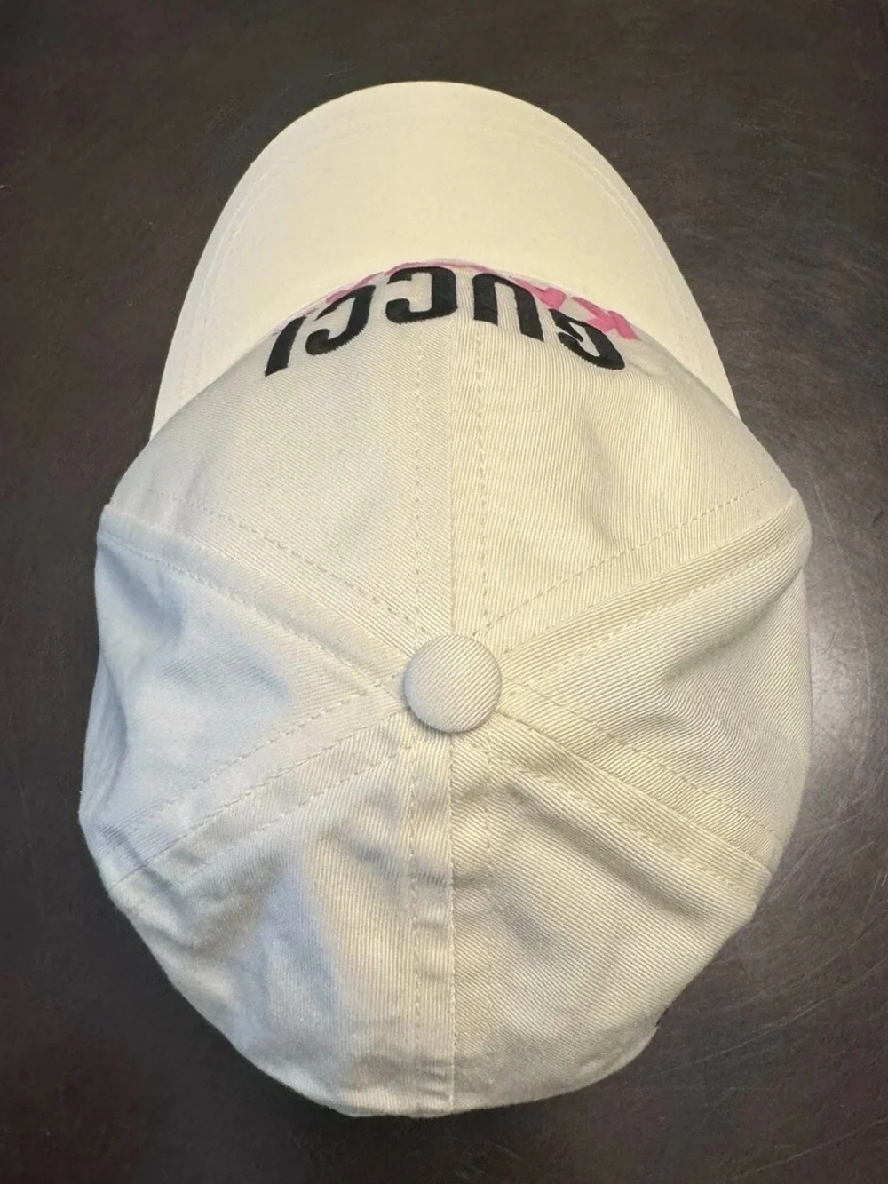 New Authentic Gucci Logo Kawaii Pikarar Collection Baseball Hat Size M